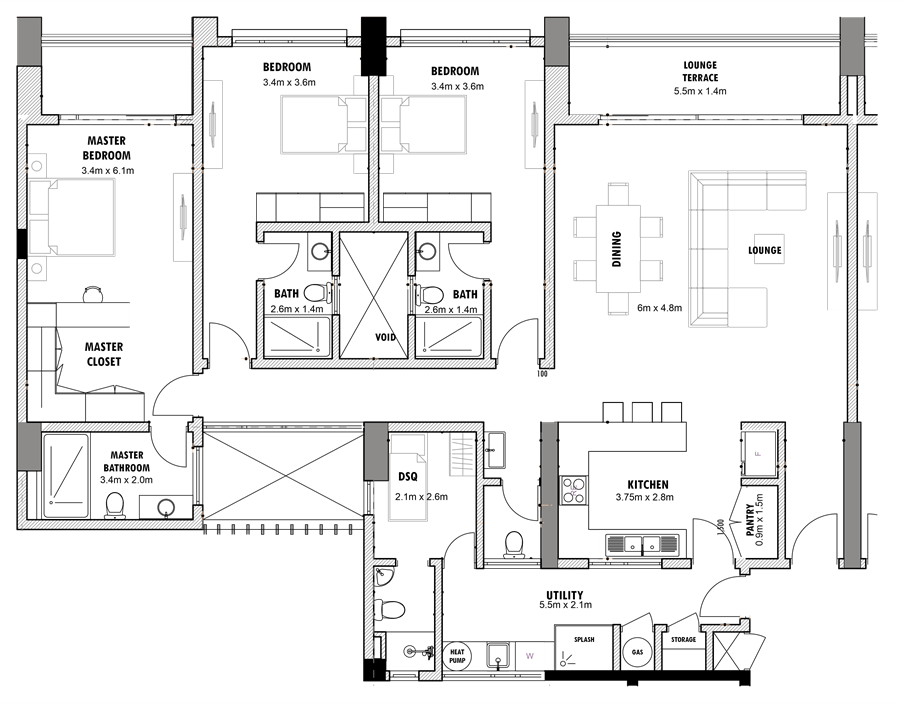 StingCrest Floor Flat Plan