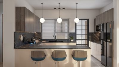 StingCrest Residency - Interior Kitchen Area