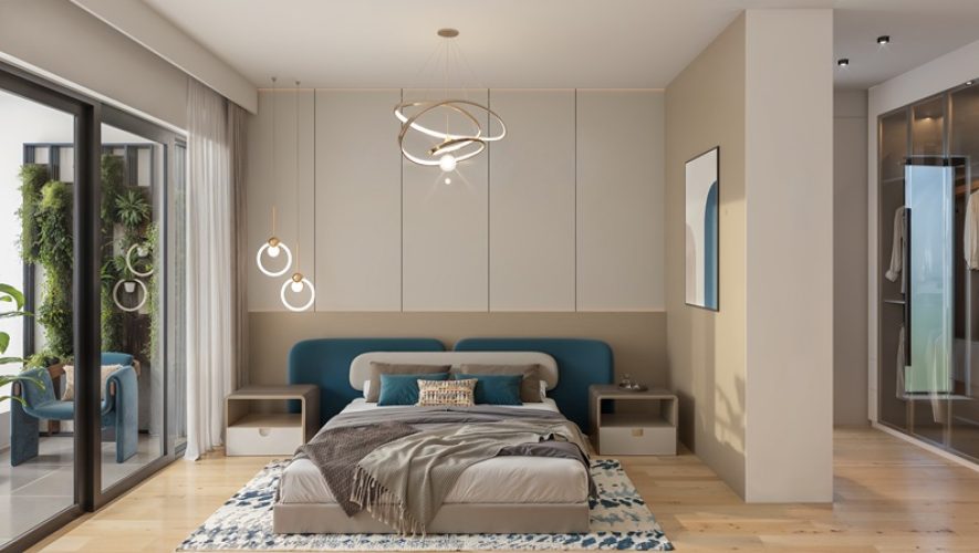 StingCrest Residency - Interior Ensuite Bedroom