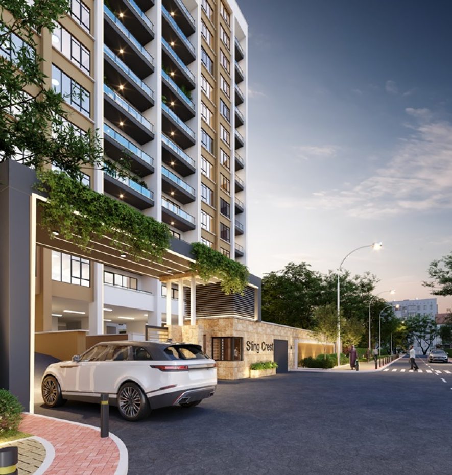StingCrest Residency - Exterior Entrance